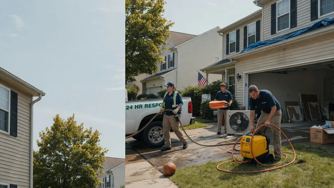 Emergency Water Damage Restoration in Dagus Mines, PA near me